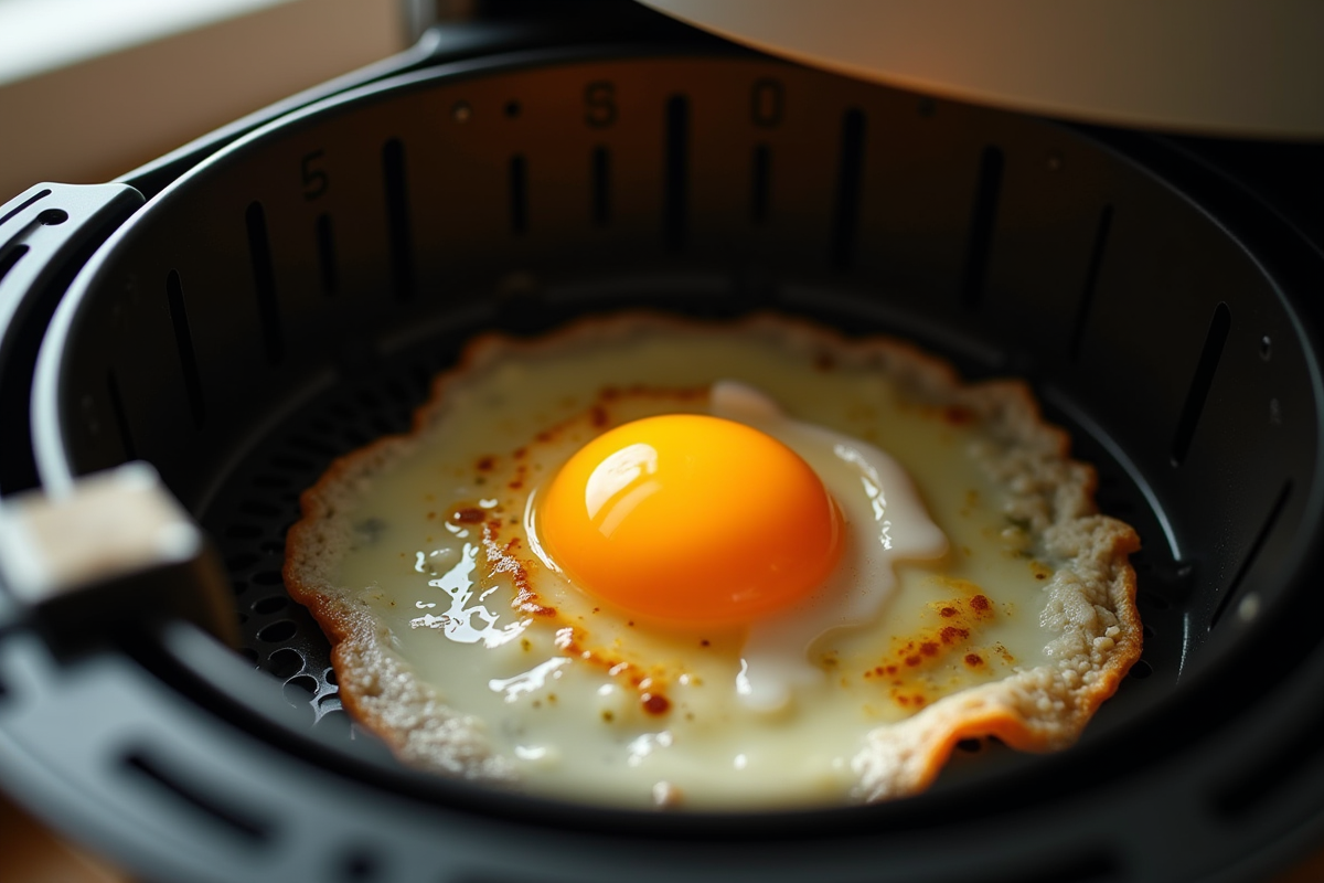 œuf friteuse