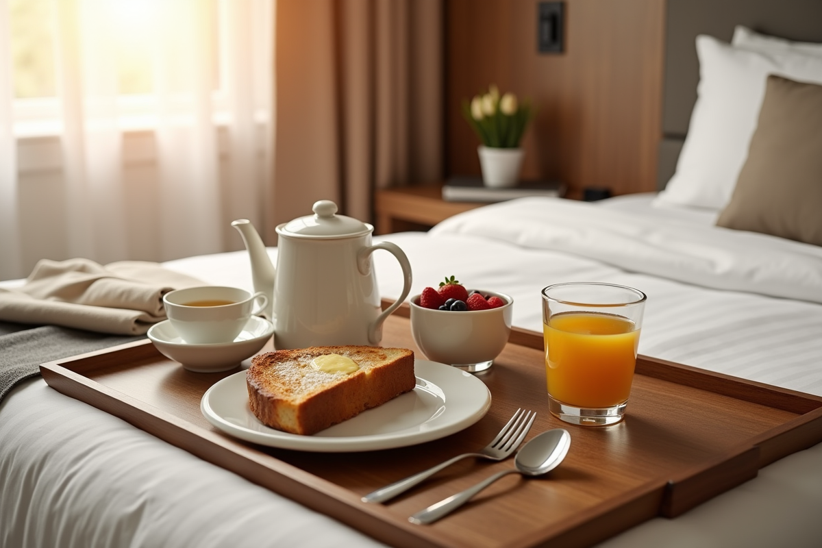 petit-déjeuner hôtel
